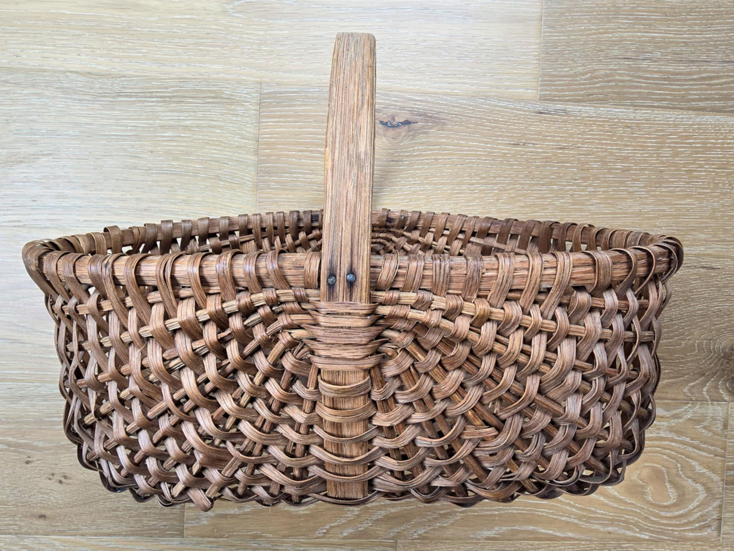 Westfall Oak Splint Gathering Basket