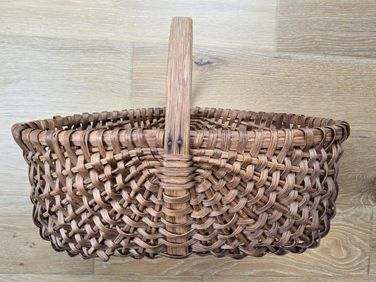Westfall Oak Splint Gathering Basket