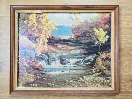 Waterfall Landscape print