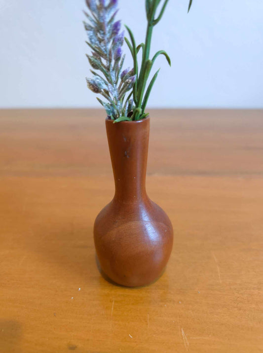 Fairchild wooden bud vase