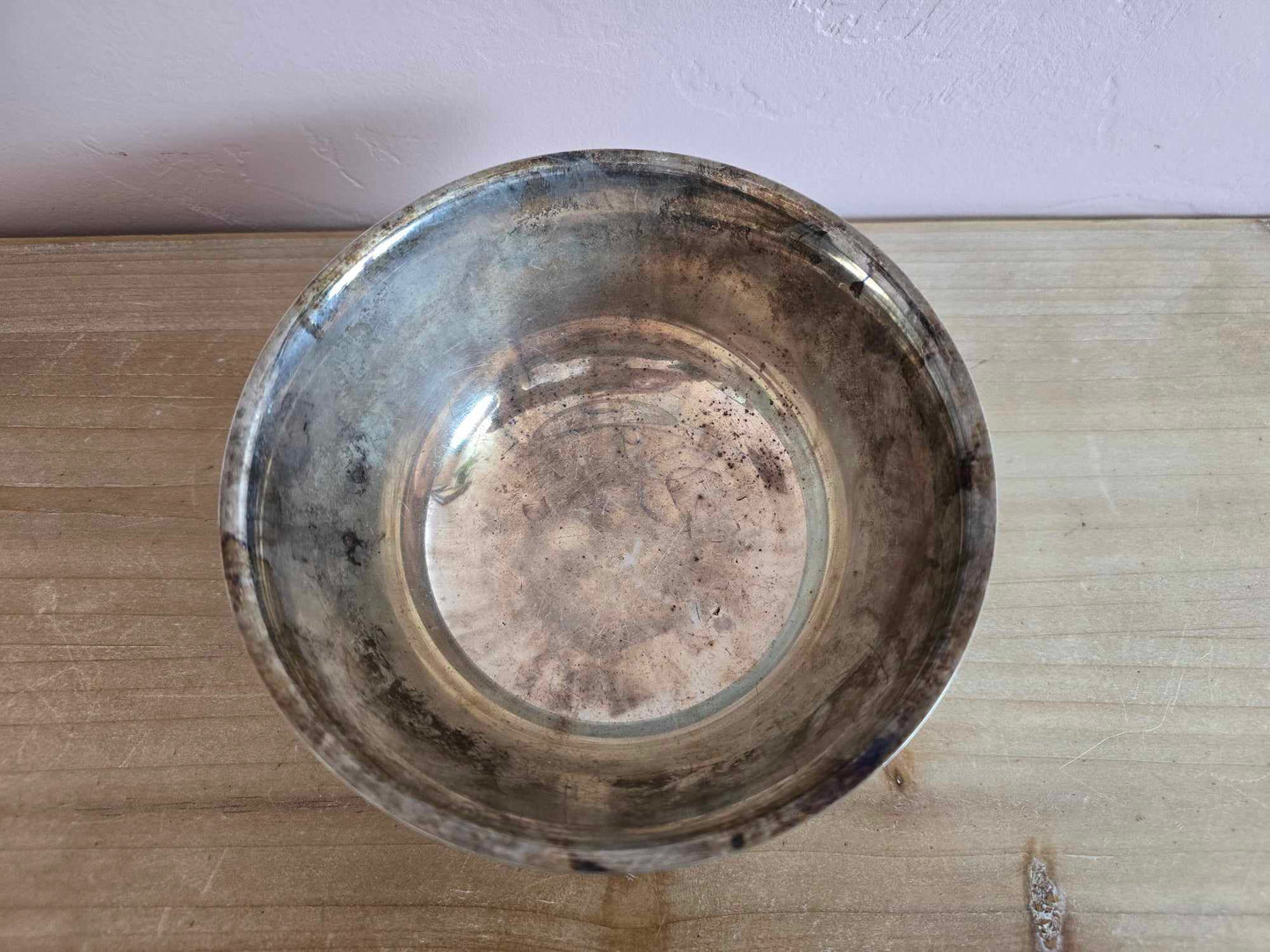 Vintage Oneida Silversmiths "Paul Revere Reproduction" Silver Plated Bowl